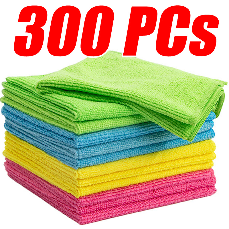 Cloth Pad Reusable - 300 Panos de Limpeza de Microfibra