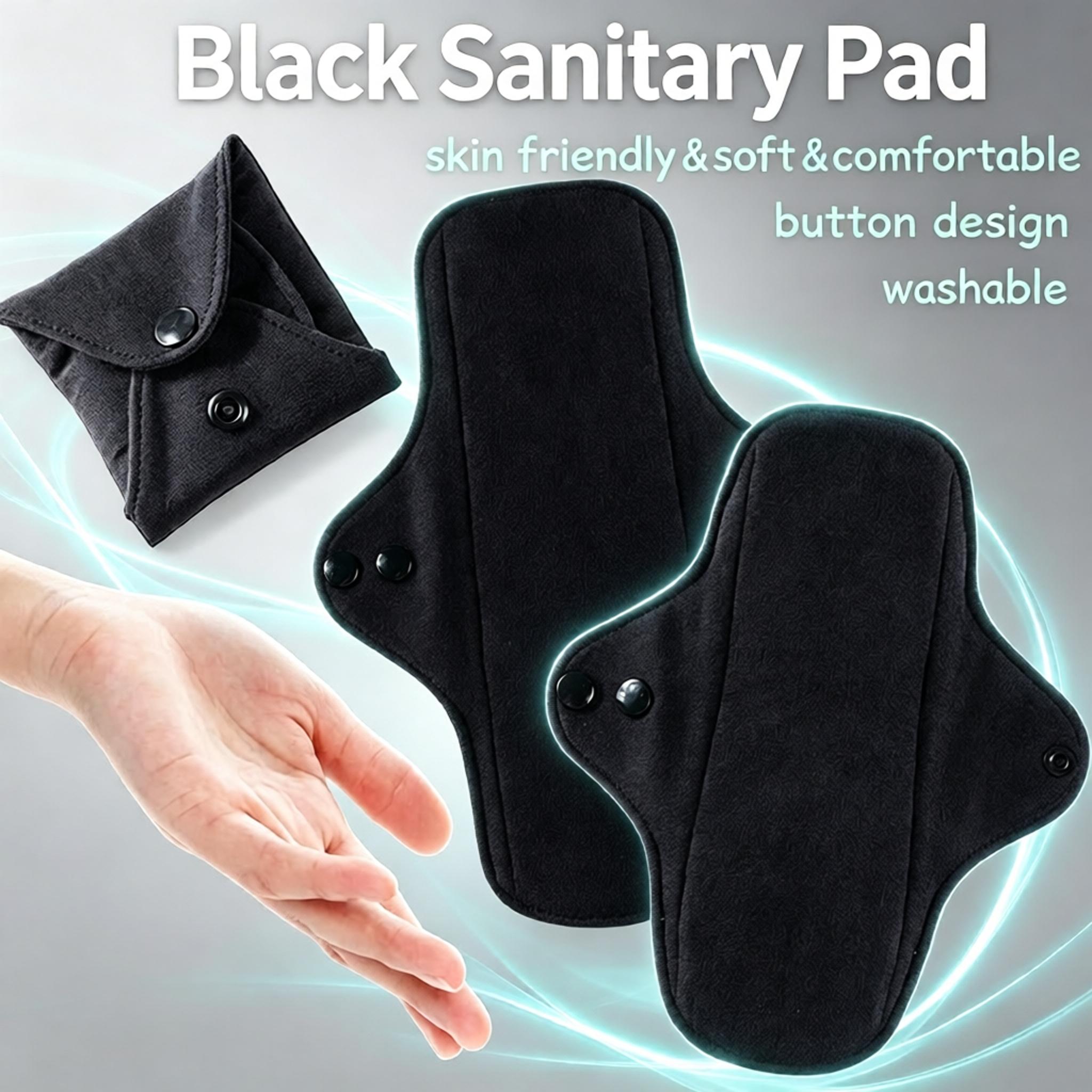 Cloth Pad Reusable - Conjunto de 5 Peças de Absorventes