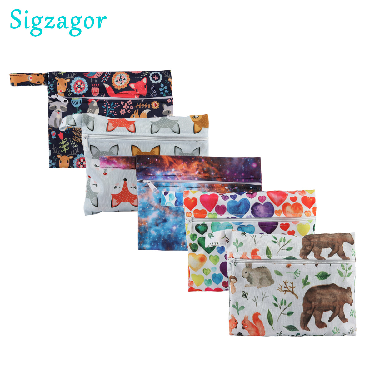 [Sigzagor] 1 pequeno mini saco - Cloth Pad Reusable avaliação e preço