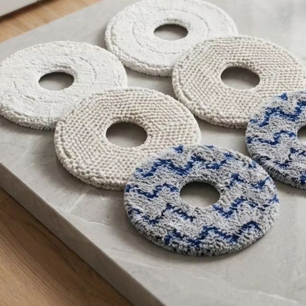 Almofadas de esfregão de micro - Cloth Pad Reusable avaliação e preço