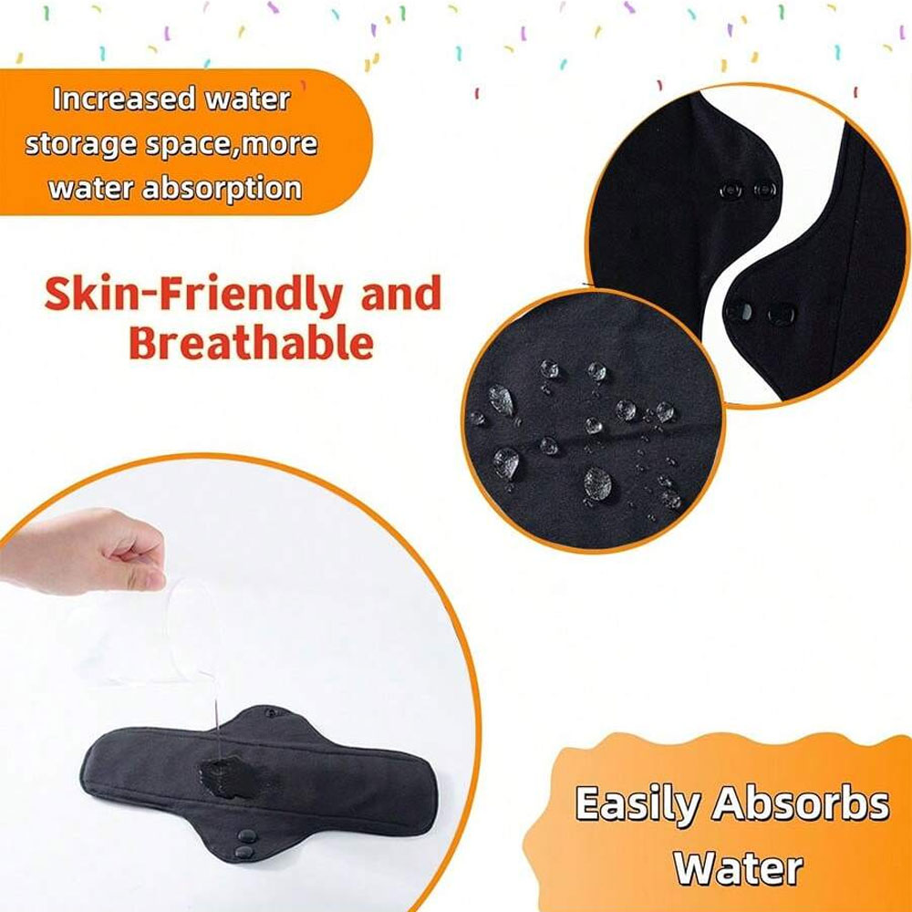 Conjunto de 5 Peças de Absorve - Cloth Pad Reusable avaliação e preço