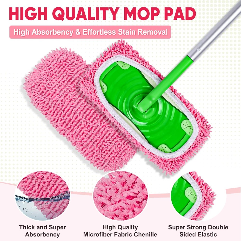 Pacote com 6 Panos de Mop Reut - Cloth Pad Reusable avaliação e preço